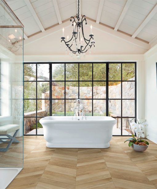 Alternative view of Marazzi Treverksoul Neutral Chevron